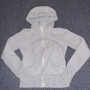 Gray Lululemon zip up